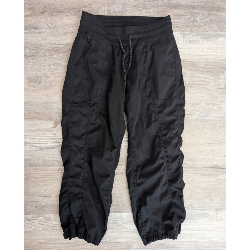 Black Drawstring Jogger Pants